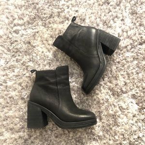 Gee wawa New York chunky leather platform boots